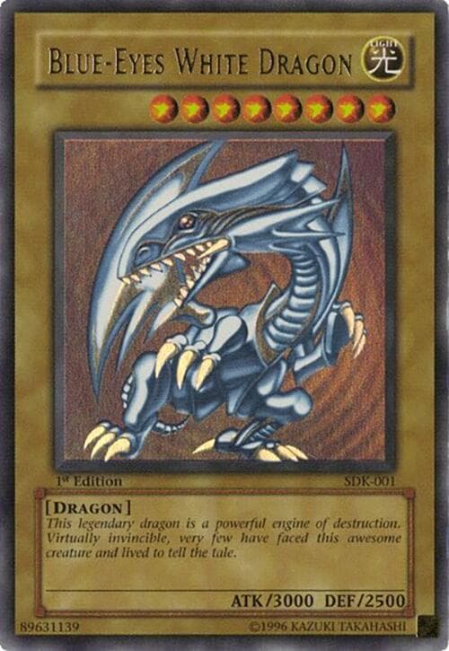 Ojos Azules carta Yu-Gi-Oh