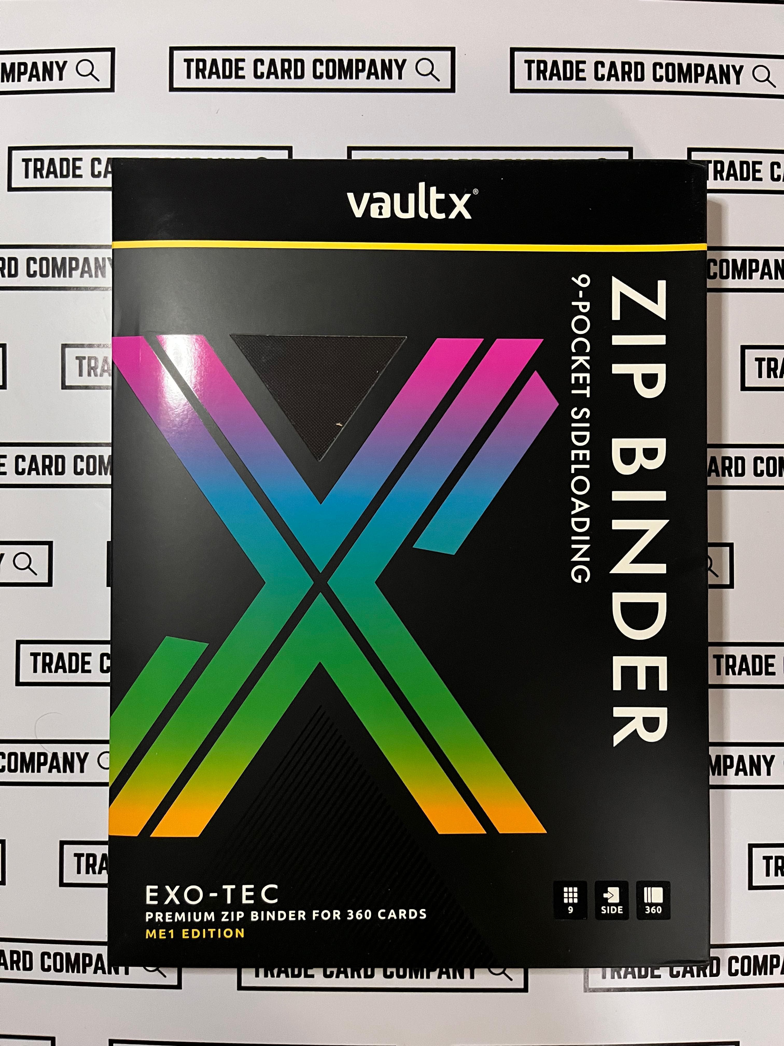 VaultX 9Pocket Zip Binder Mega Evolutions First Edition - Accesorios | Trade Card Company