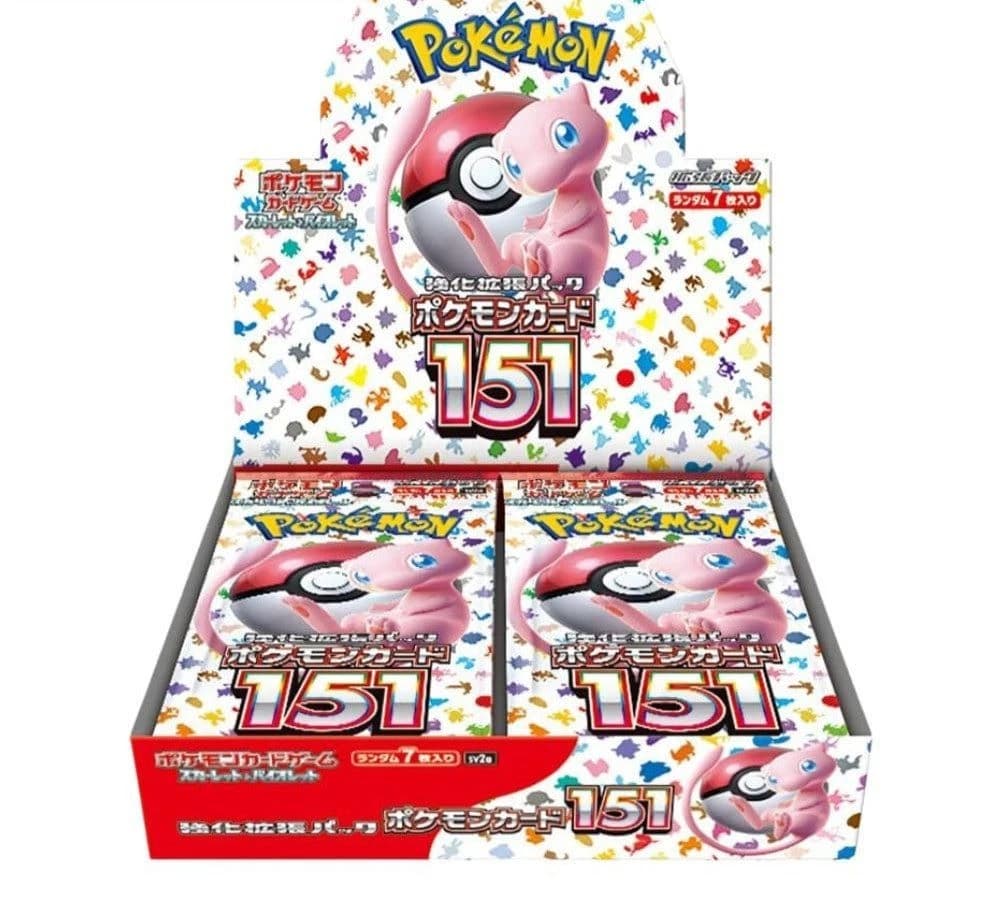 151 Japanese Booster Box - Pokemon | Trade Card Company
