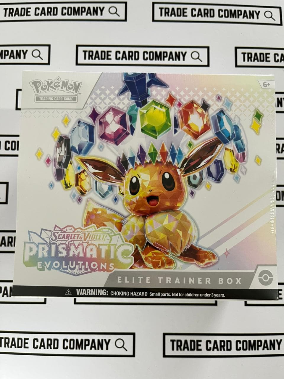 Prismatic Evolutions Elite Trainer Box - Pokemon | Trade Card Company