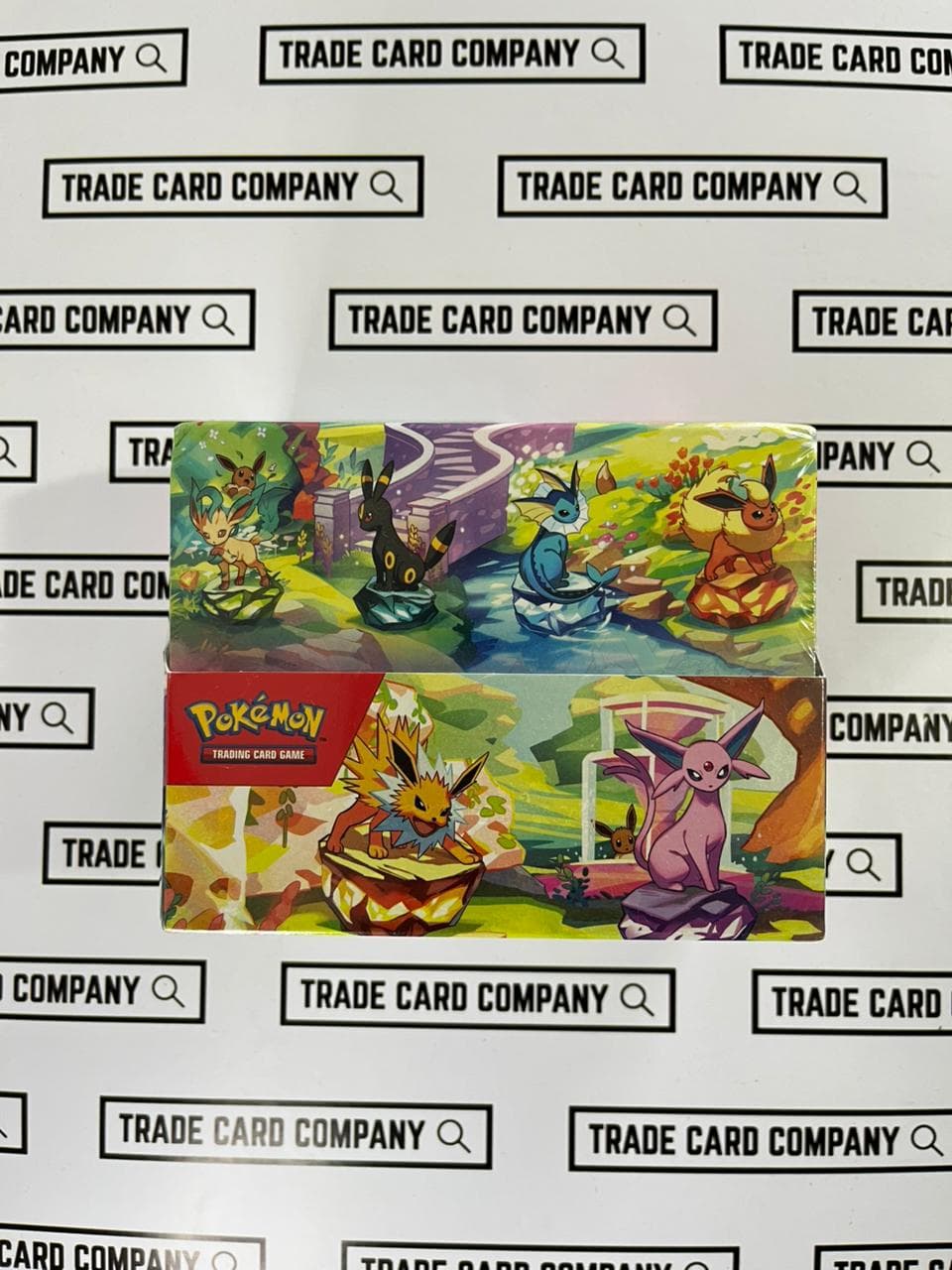 Prismatic Evolutions Mini Tin Display - Pokemon | Trade Card Company