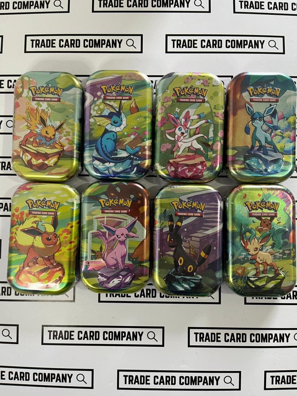 Prismatic Evolutions Mini Tin - Pokemon | Trade Card Company