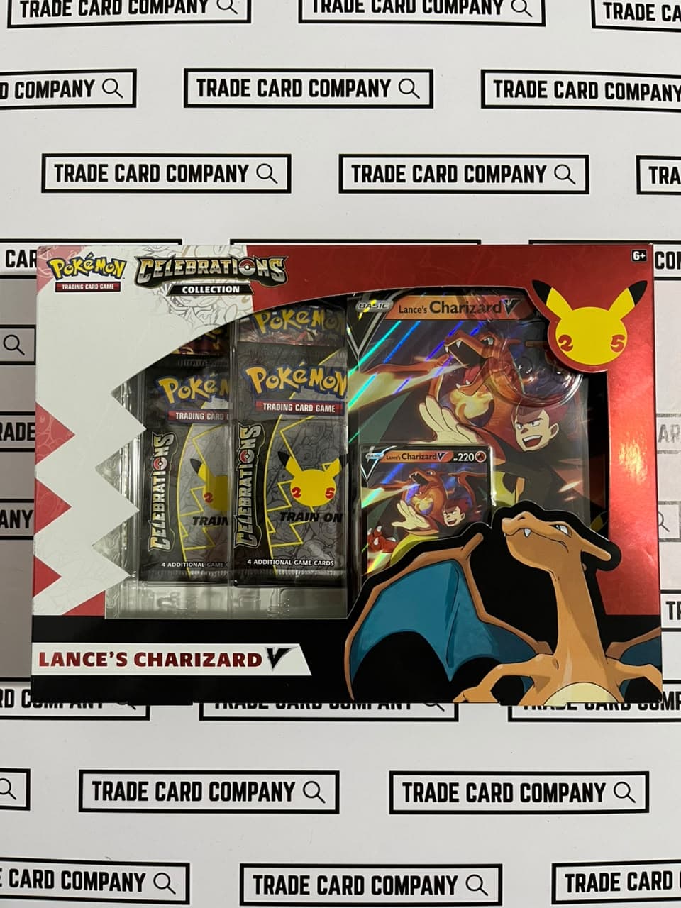 Celebrations Collection - Lance's Charizard V - Pokemon | Trade Card Company