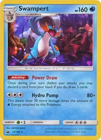 Swampert - 35/168 (Deck Exclusive)