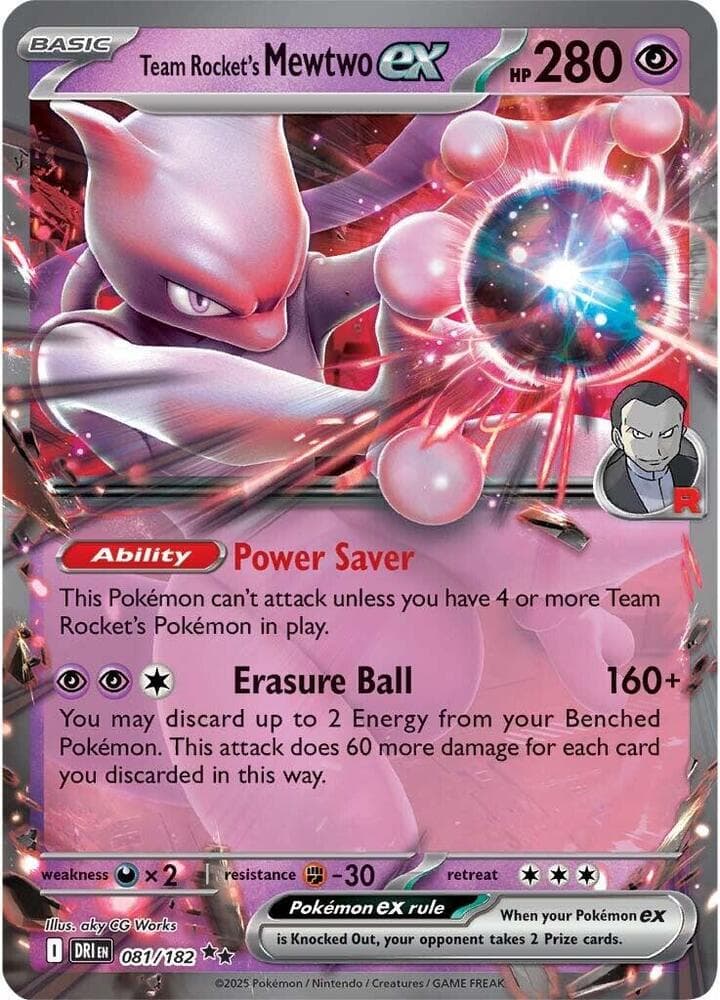 Team Rocket's Mewtwo  ex