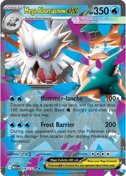 Mega Abomasnow ex - 036/132
